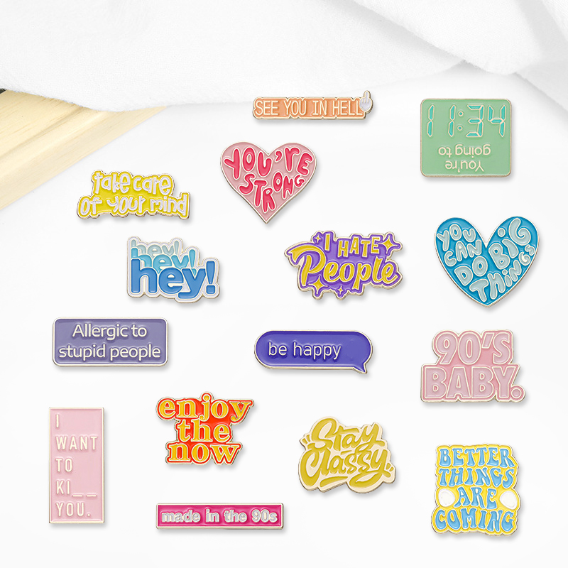 Women Bags For Women - Creative Trendy Cartoon Color Text Oil