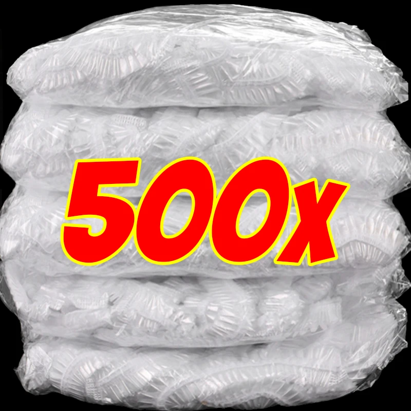 Women Bags Under 500 - 500/50PCS Disposable Food Cover Elastic Plastic