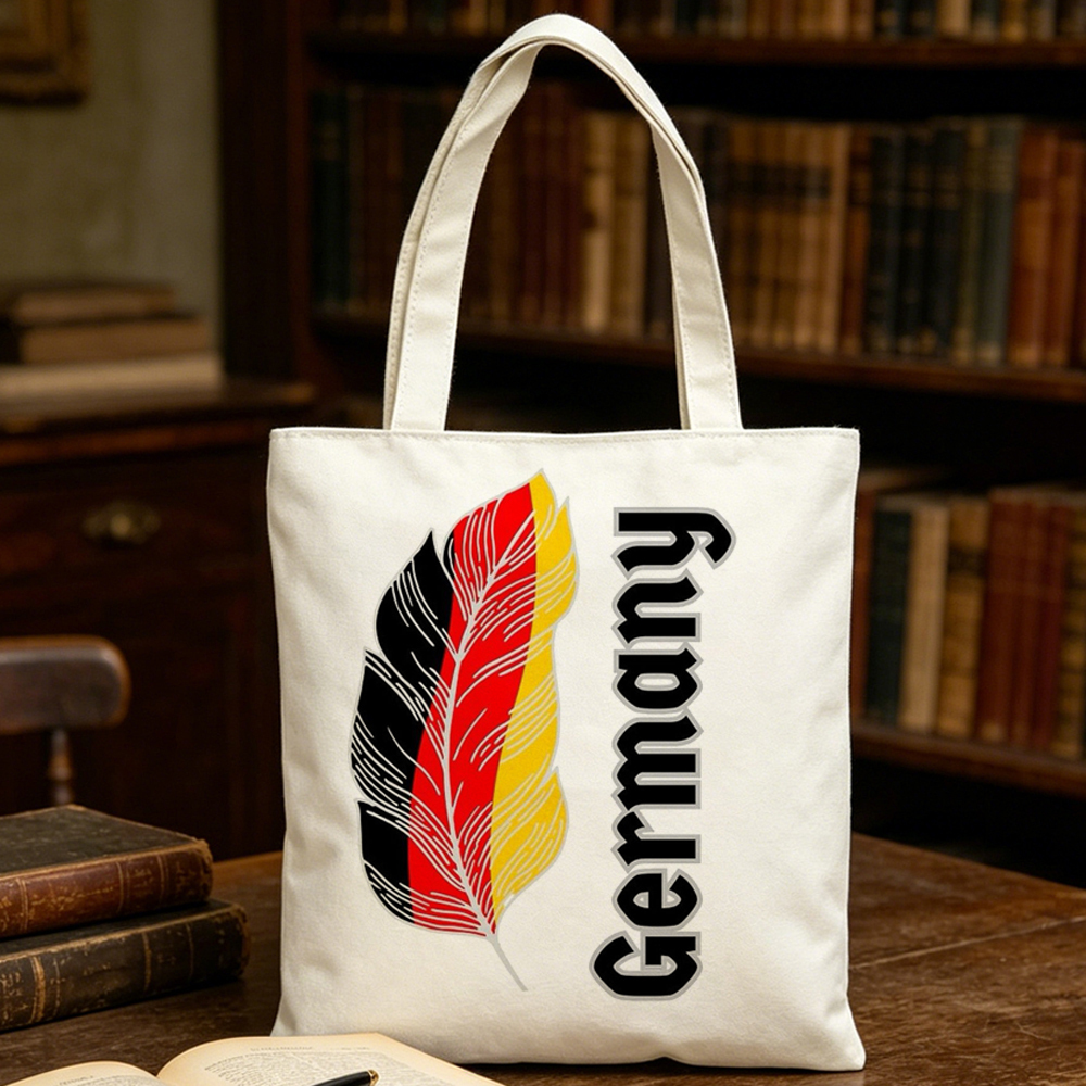 Women Bags Germany - Germany tote bag canvas einkaufstasche shopper