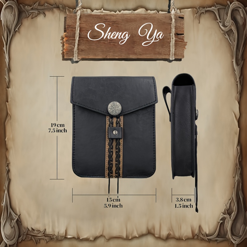 2pcs Medieval Vintage Imitatio – Saddle Bag Leather recenzja i cena