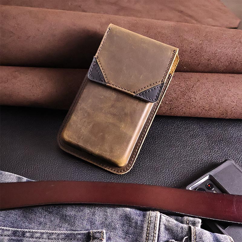 1pcRetro genuine leather waist – Saddle Bag Leather recenzja i cena