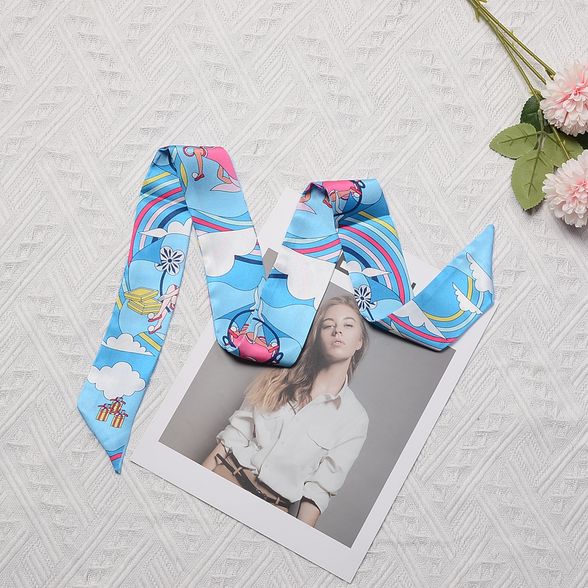 Women Hair Scarf 2024 New Bran – Women Bags Online recenzja i cena