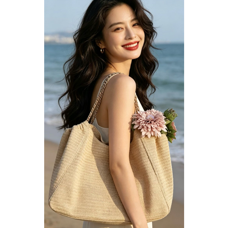 Chain Raffia 2026 Summer Beach – Women Bags For Women recenzja i cena