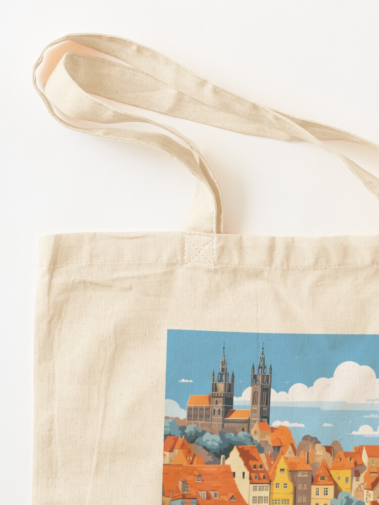 A Pop Art Travel Print of Nürn – Women Bags Germany recenzja i cena
