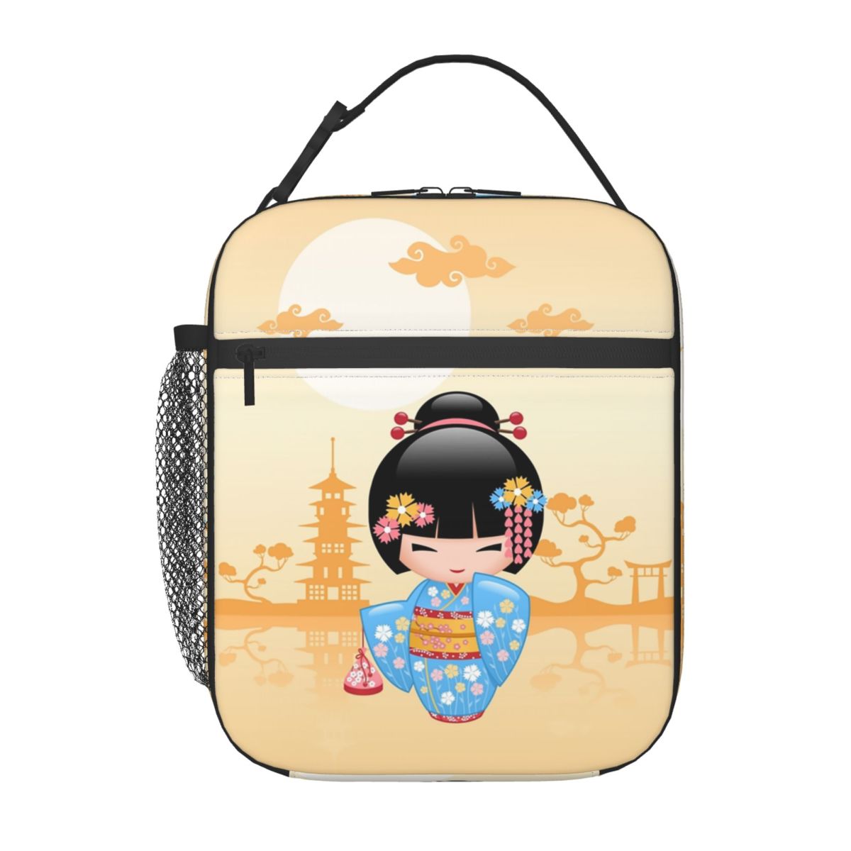 Japanese Maiko Kokeshi Doll In – Women Bags Vector recenzja i cena