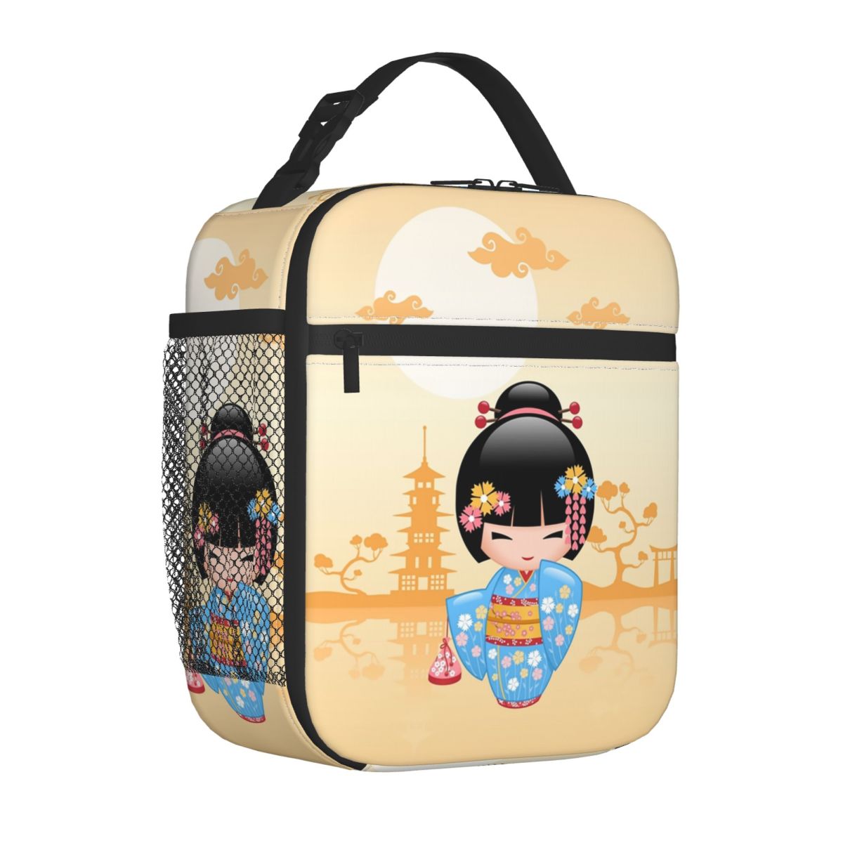 Japanese Maiko Kokeshi Doll In – Women Bags Vector recenzja i cena