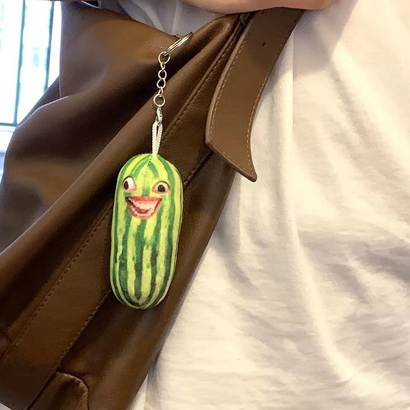 Funny Watermelon Strips Plush  – Women Bags Polene recenzja i cena