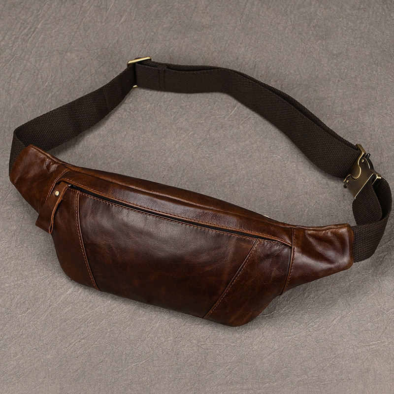 Men's Leather Chest Bags Cross – Saddle Bag Leather recenzja i cena