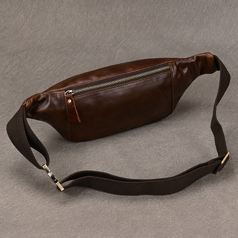Men's Leather Chest Bags Cross – Saddle Bag Leather recenzja i cena