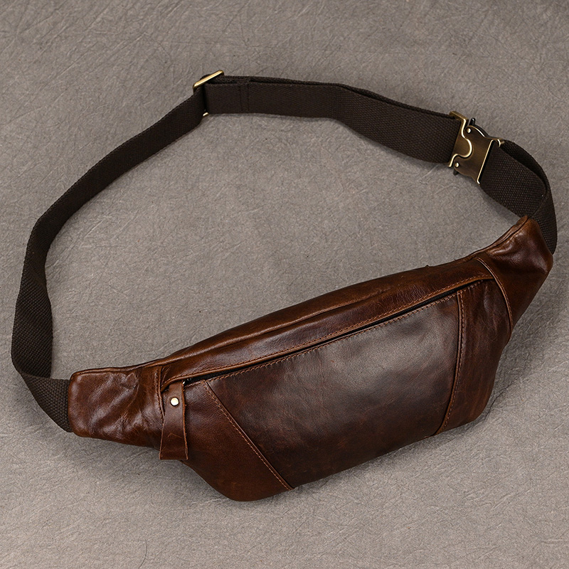 Men's Leather Chest Bags Cross – Saddle Bag Leather recenzja i cena