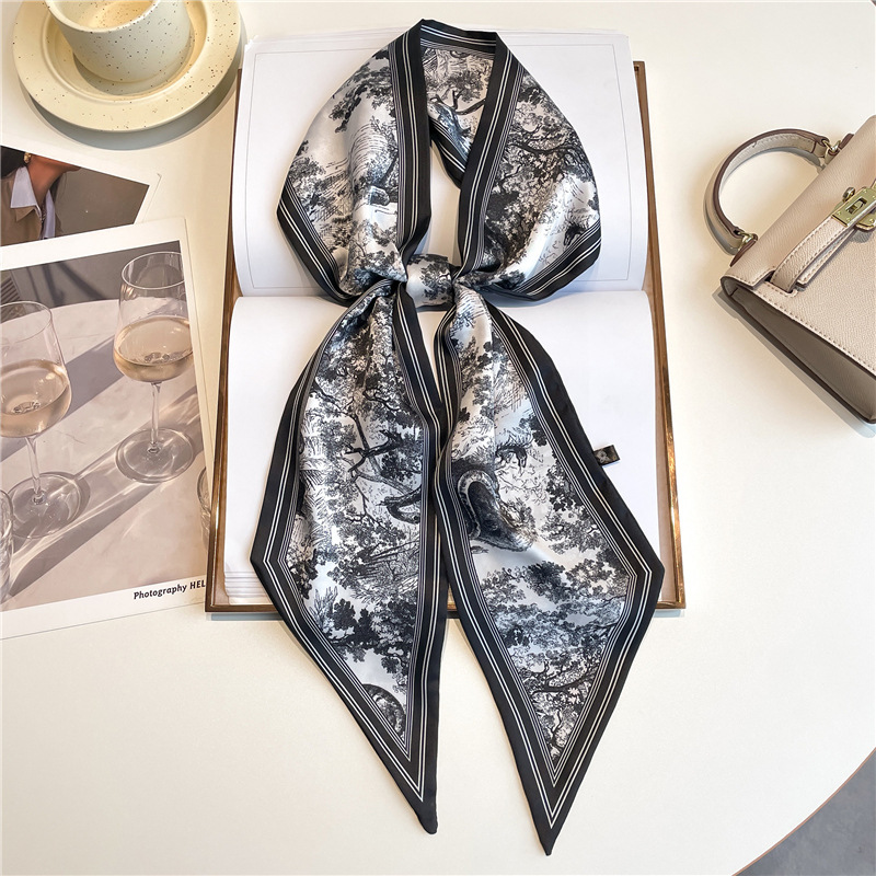 Luxury Long Neckerchief Skinny – Women Bags Online recenzja i cena