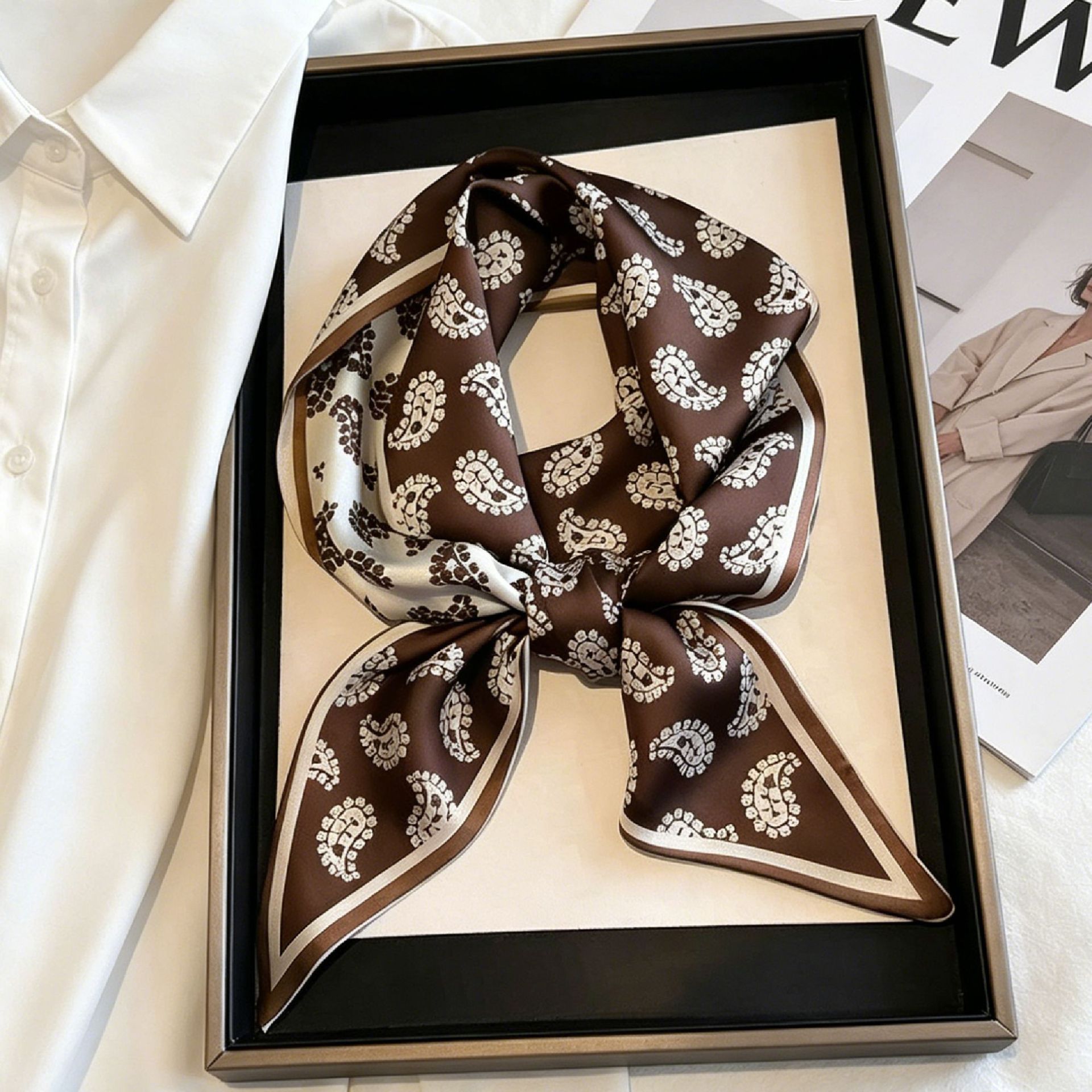 Luxury Long Neckerchief Skinny – Women Bags Online recenzja i cena