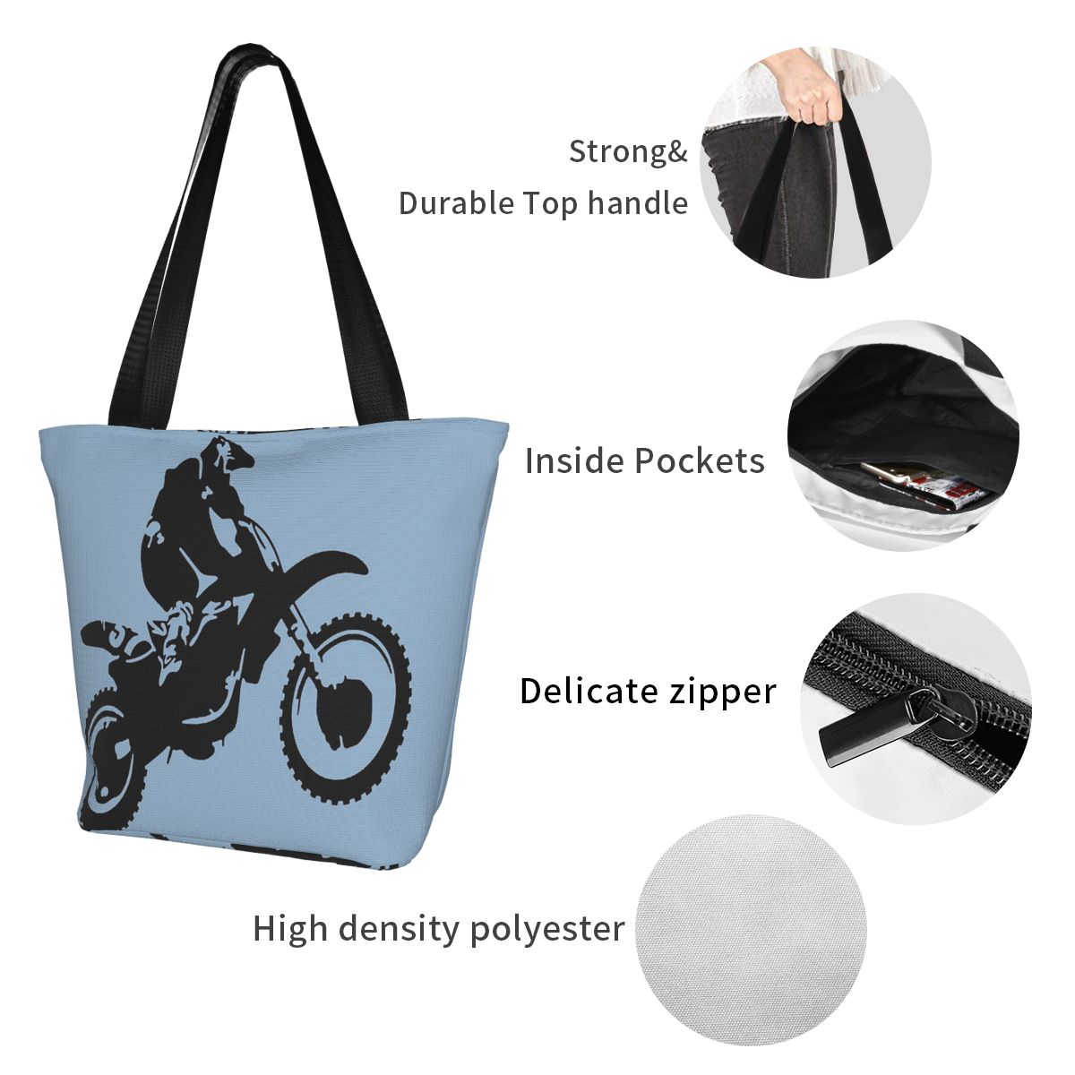 Moto X Dirt Bike Monotone Vect – Women Bags Vector recenzja i cena