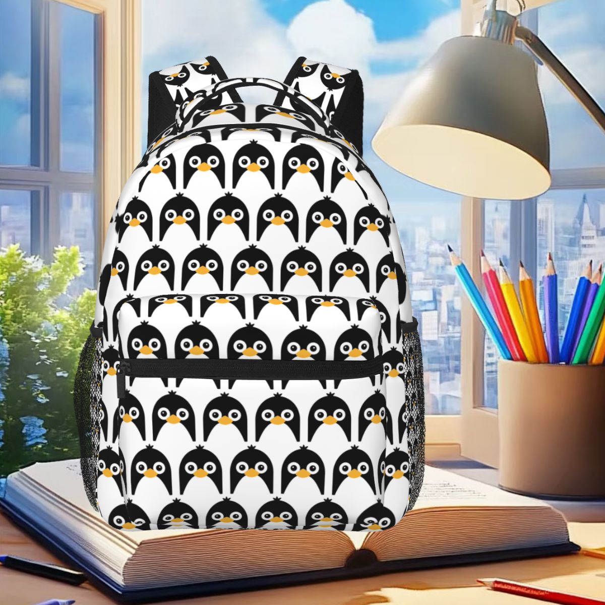 Cute Vector Penguin Backpack S – Women Bags Vector recenzja i cena