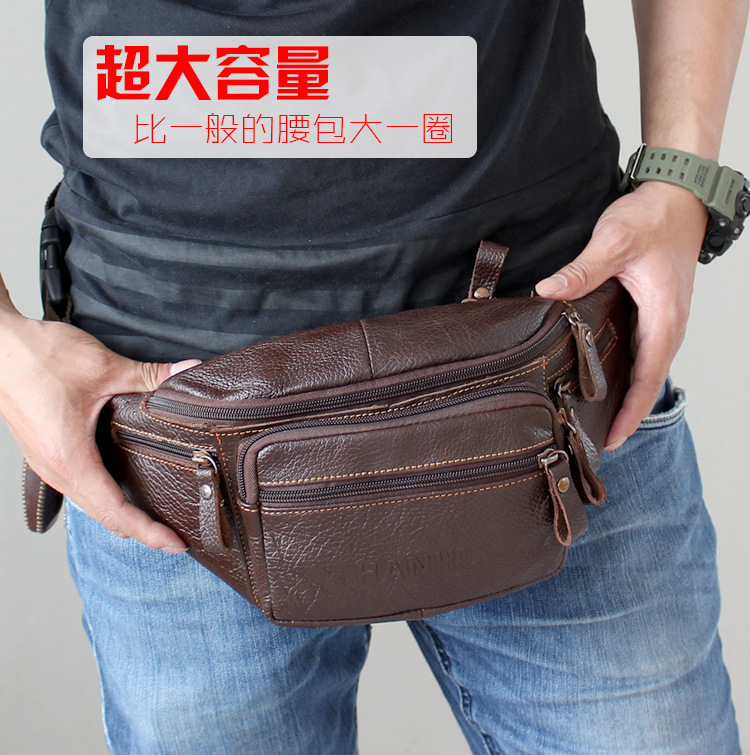 Genuine Cowhide Leather Waist  – Saddle Bag Leather recenzja i cena