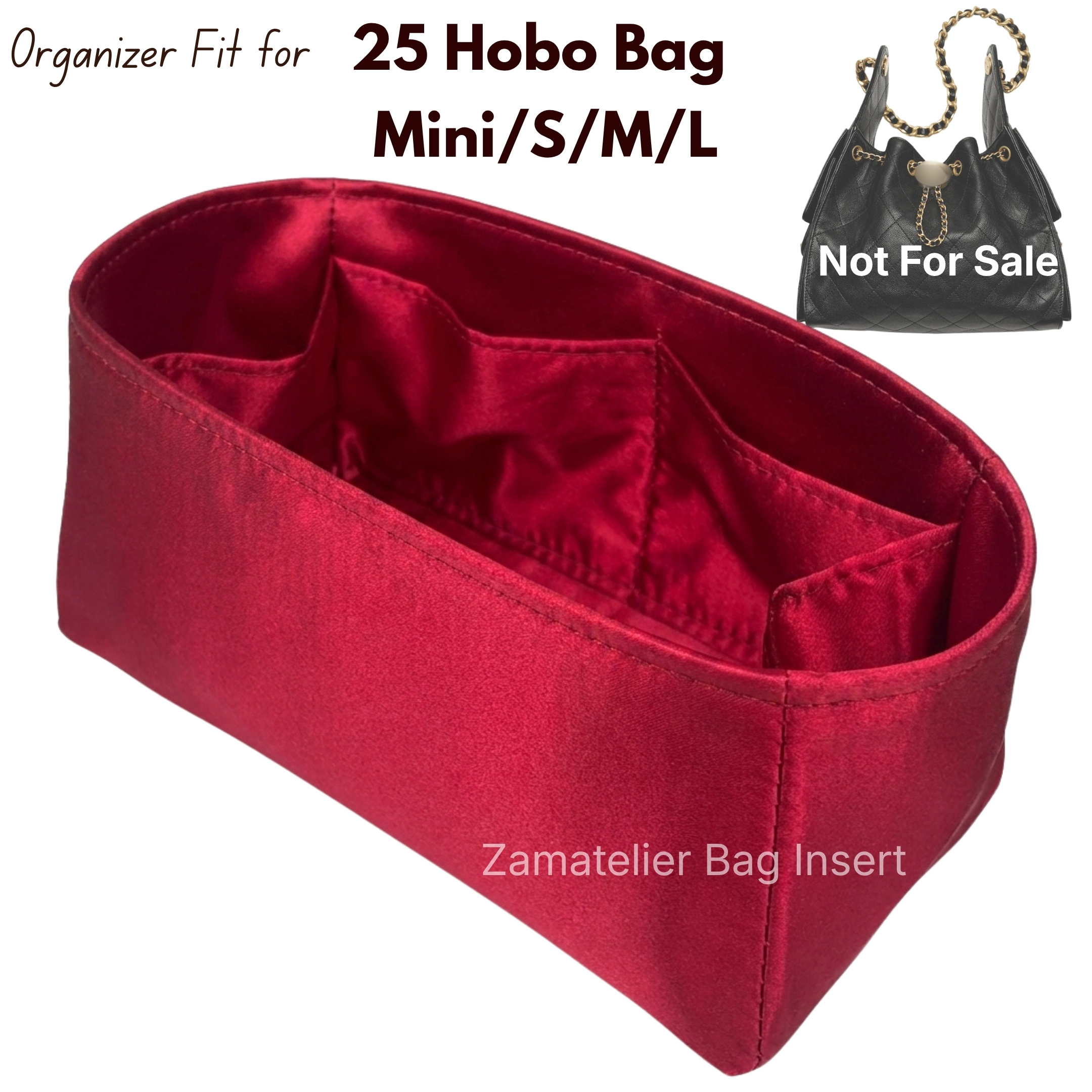 Custom Made Silk Insert for CC – Women Bags For Women recenzja i cena