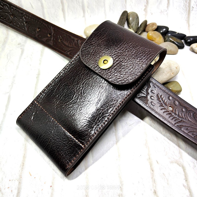 Mobile Phone Waist Bag Holster – Saddle Bag Leather recenzja i cena