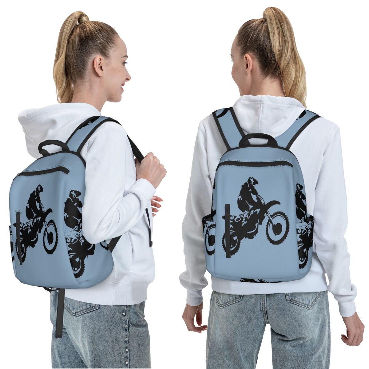 Moto X Dirt Bike Monotone Vect – Women Bags Vector recenzja i cena