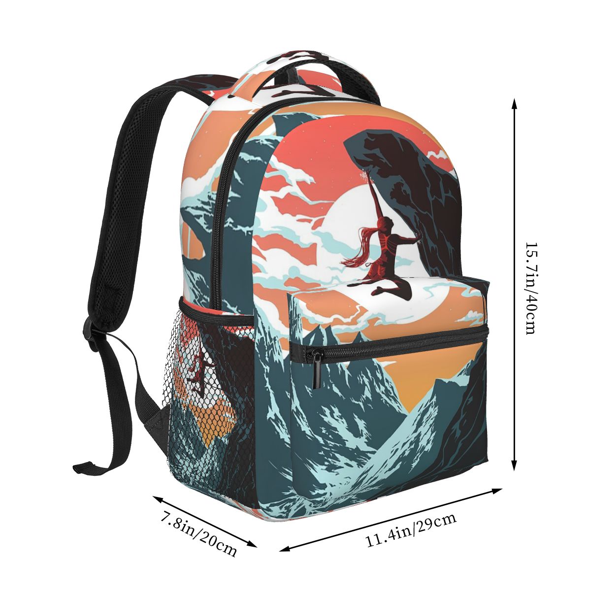 Climbing Girl Vector Art Backp – Women Bags Vector recenzja i cena