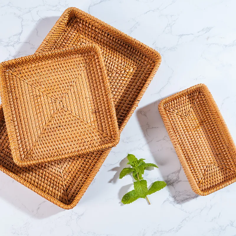 Handwoven Rattan Storage Baske – Basket Bag Wicker recenzja i cena