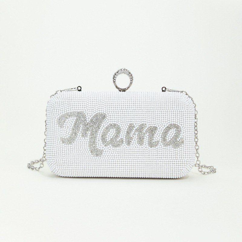 Classic White Wedding Hand Bag – Women'S Xoxo Bags recenzja i cena