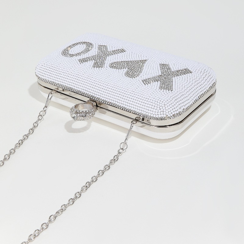 Classic White Wedding Hand Bag – Women'S Xoxo Bags recenzja i cena