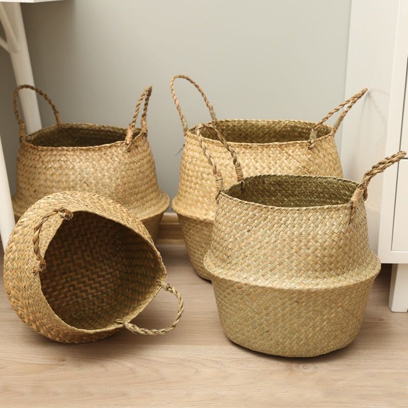 Woven Seagrass  Basket Wicker  – Basket Bag Wicker recenzja i cena