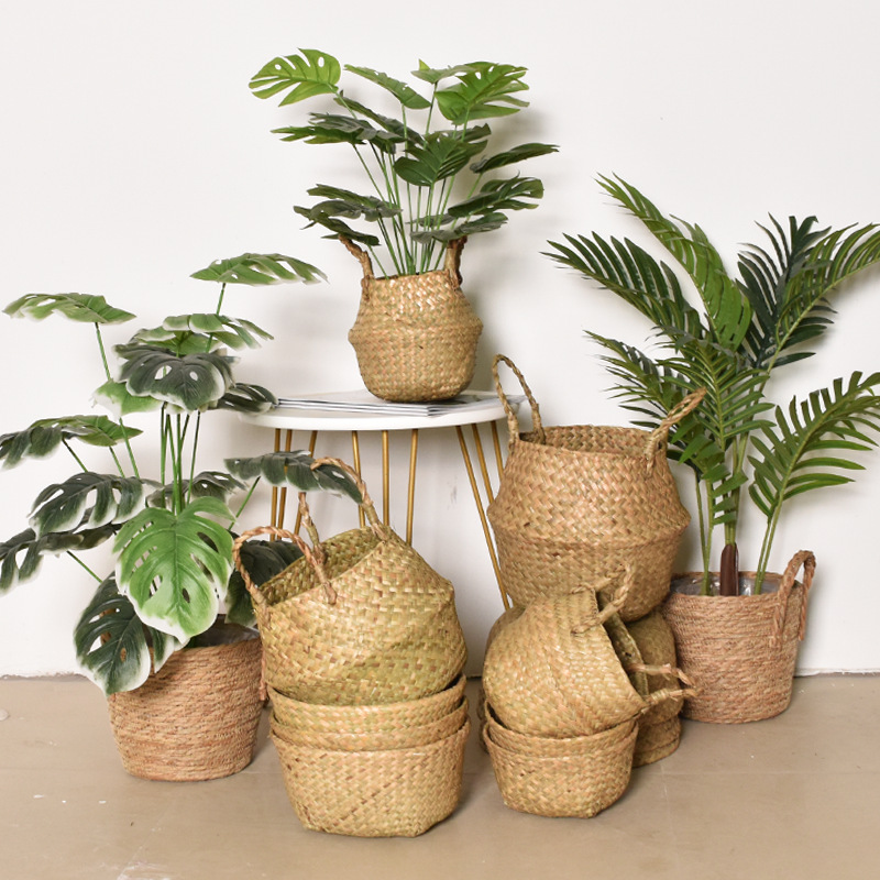 Woven Seagrass  Basket Wicker  – Basket Bag Wicker recenzja i cena