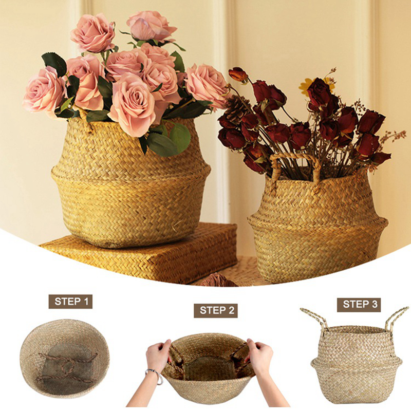 Zerolife Seaweed Wicker Basket – Basket Bag Wicker recenzja i cena