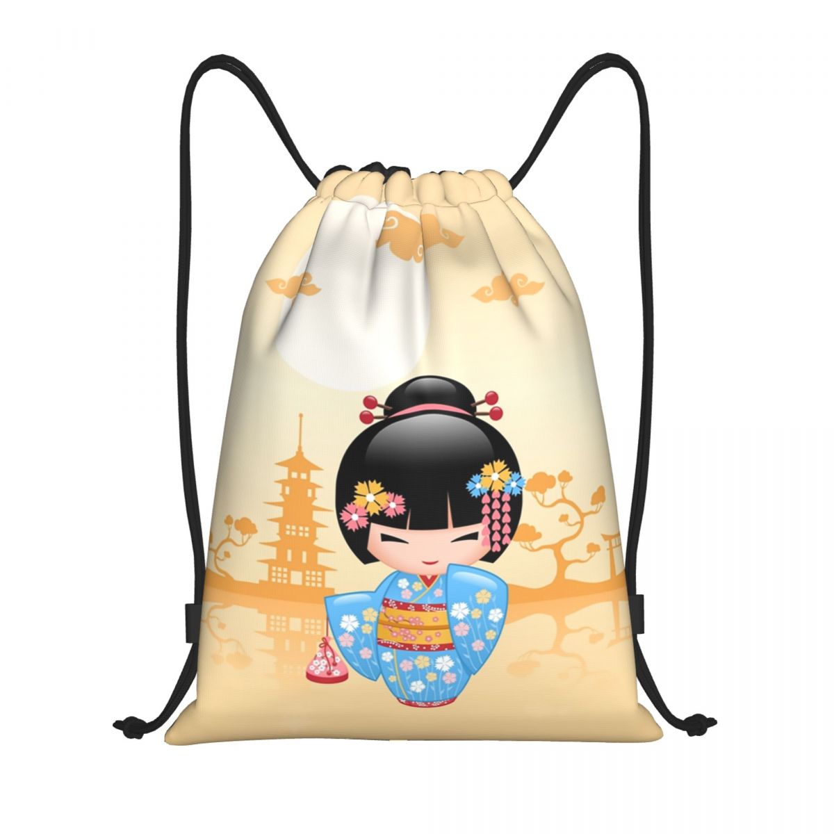 Japanese Maiko Kokeshi Doll Dr – Women Bags Vector recenzja i cena