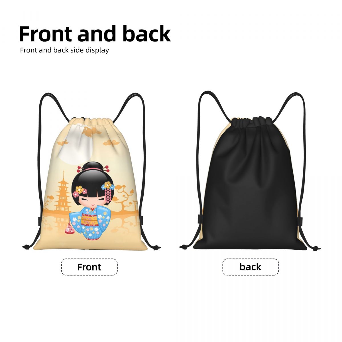 Japanese Maiko Kokeshi Doll Dr – Women Bags Vector recenzja i cena