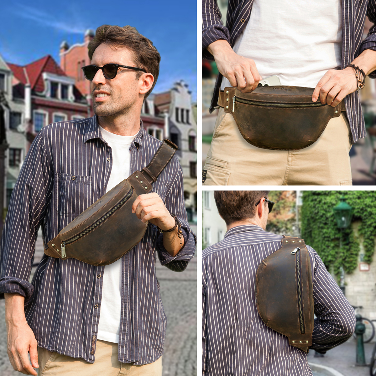 CONTACT'S Genuine Leather Wais – Saddle Bag Leather recenzja i cena