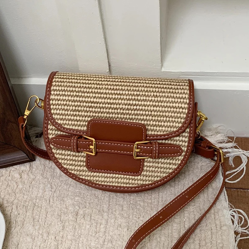 England Style Mini Straw Saddl – Saddle Bag Leather recenzja i cena
