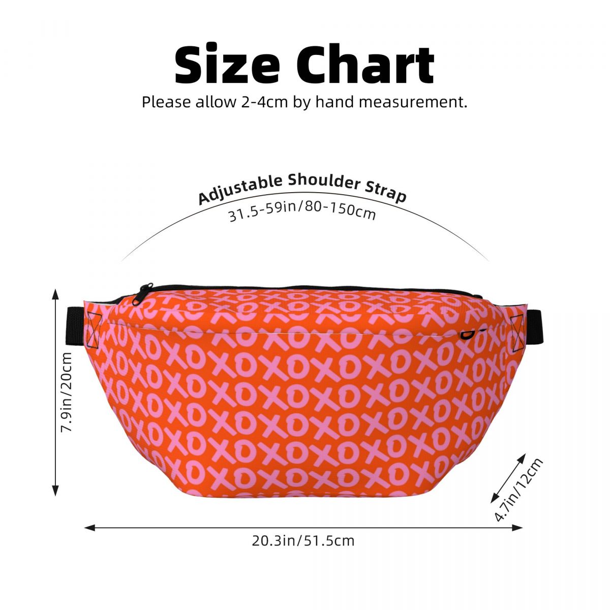 Crossbody Waist Bag Preppy Mod – Women'S Xoxo Bags recenzja i cena