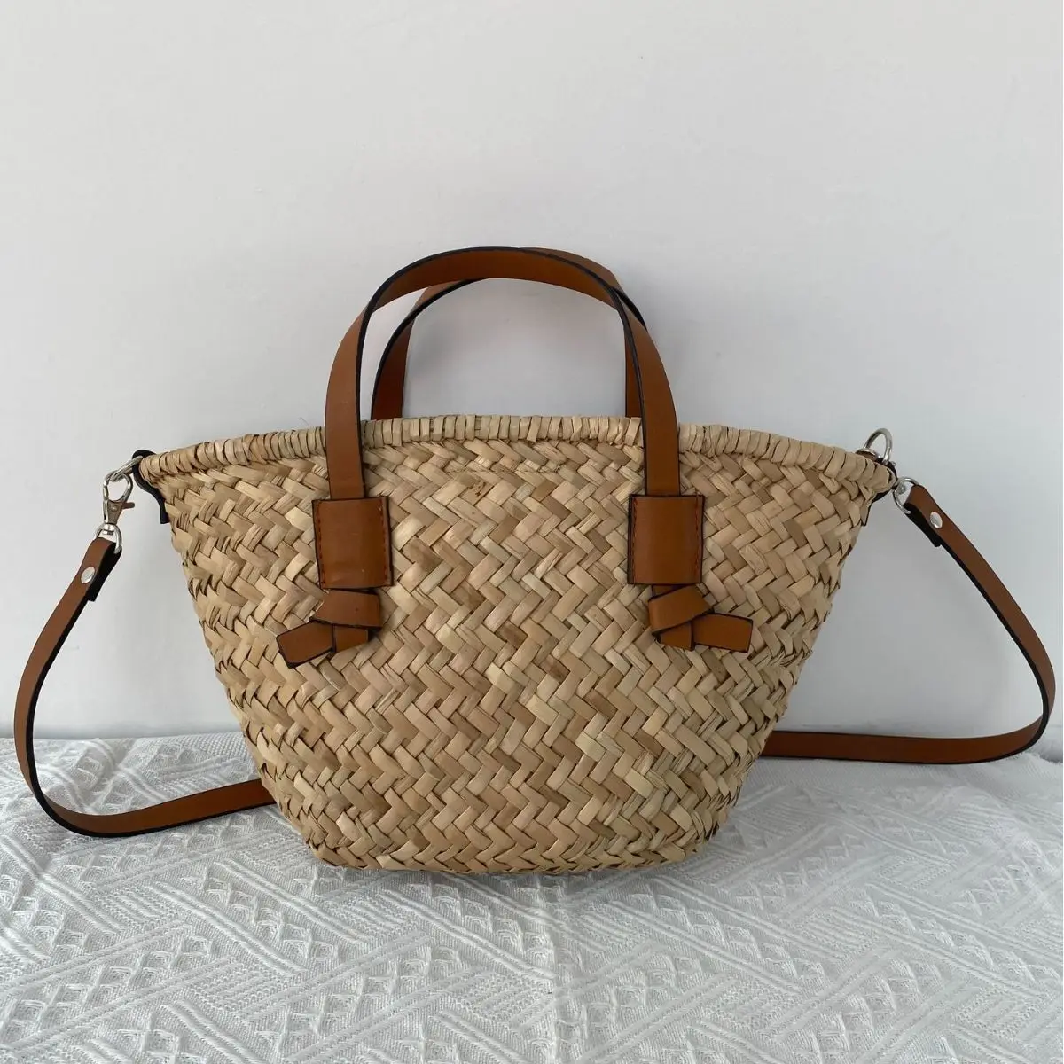 Bohemian Straw Basket Bag Hand – Basket Bag Wicker recenzja i cena