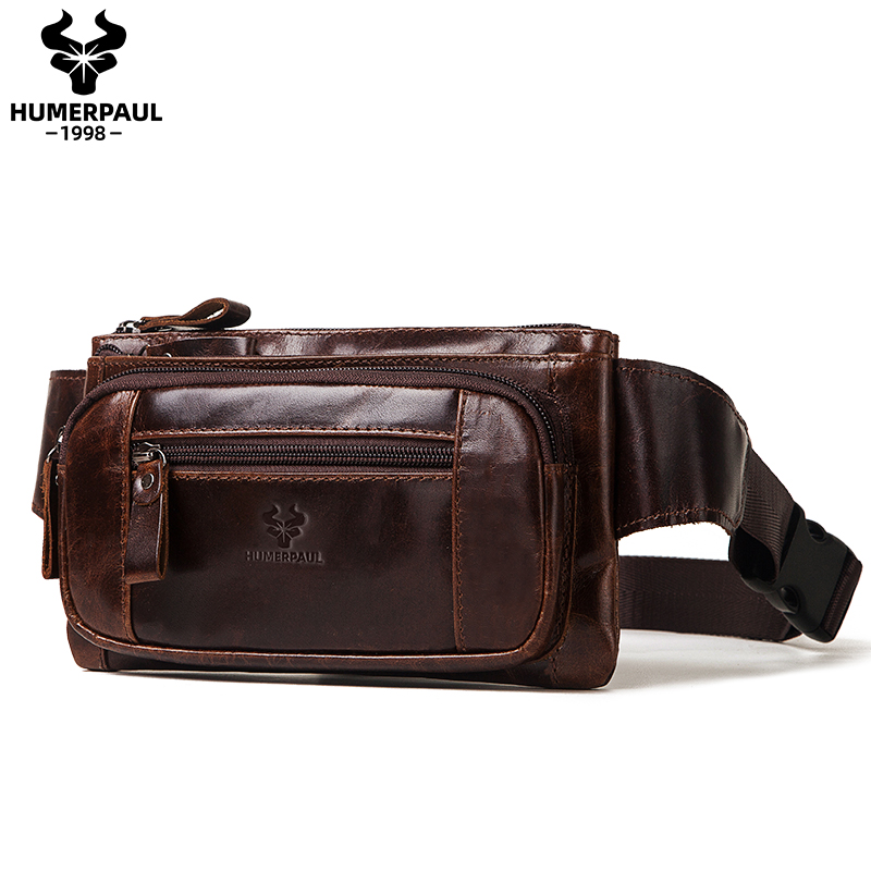 HUMERPAUL Men's Waist Fanny Pa – Saddle Bag Leather recenzja i cena