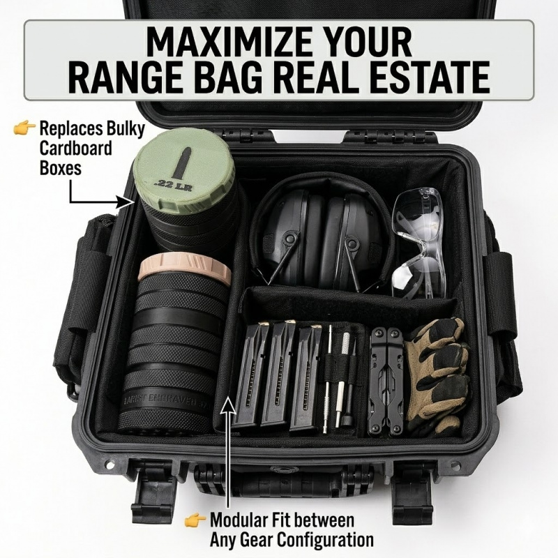 Modular 22LR Ammo Storage Box  – Women Bags Under 500 recenzja i cena