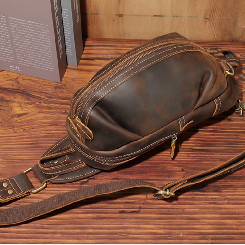 Fashion Design Luxury Men's Sl – Saddle Bag Leather recenzja i cena