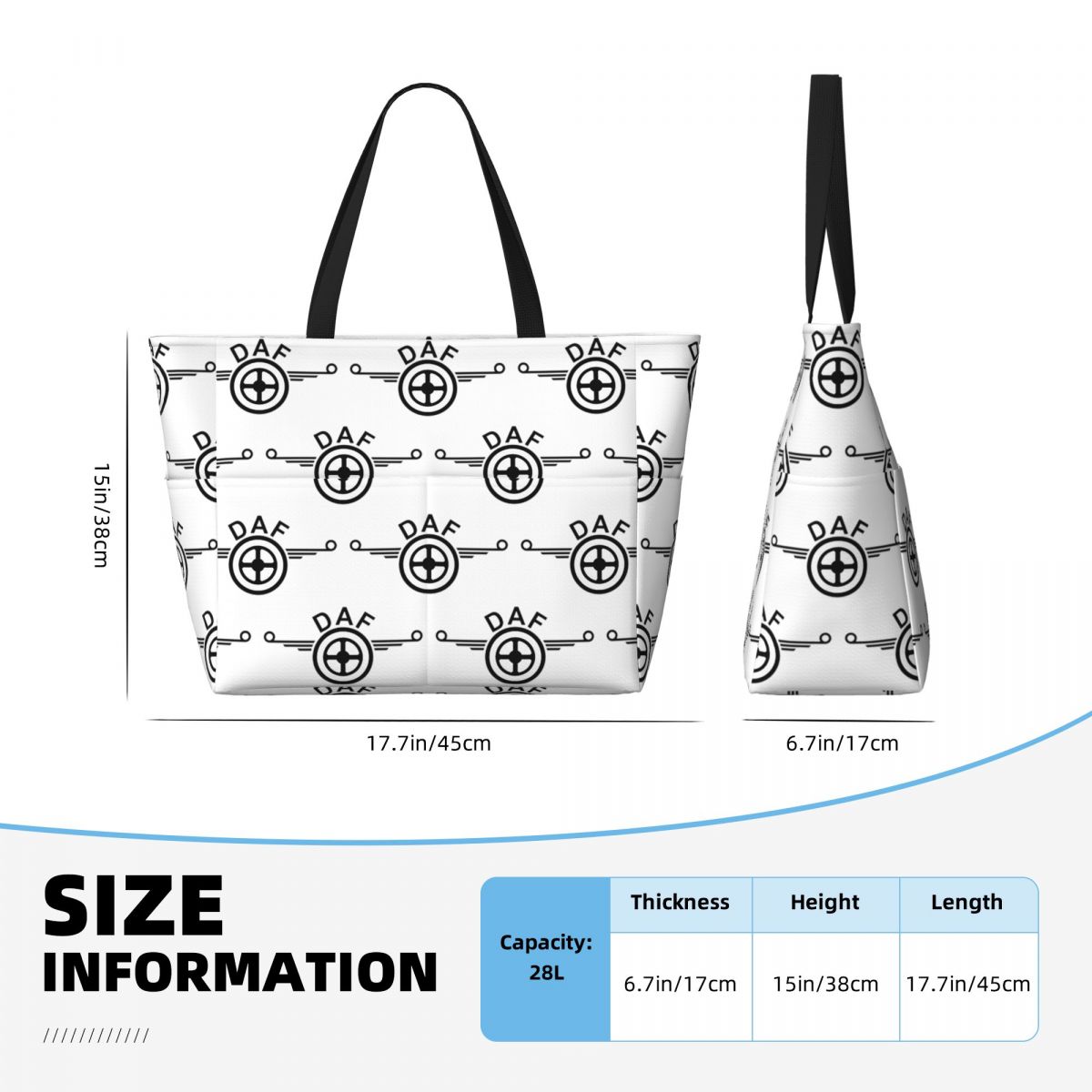 Daf Truck Logo Vector Design B – Women Bags Vector recenzja i cena